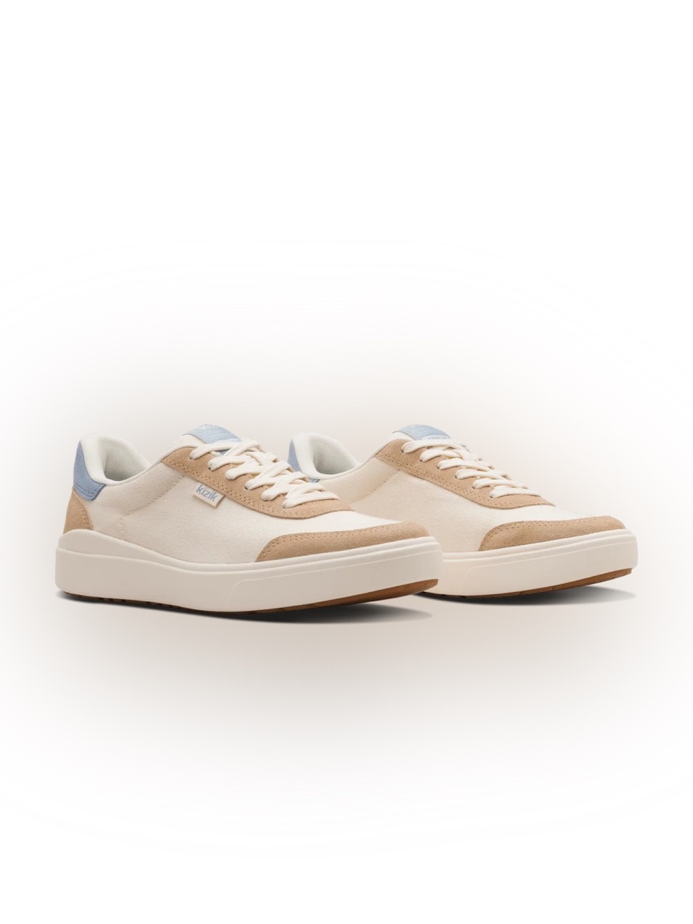 Kizik Prague 2 in Buttercream/Soft Chambray size 8